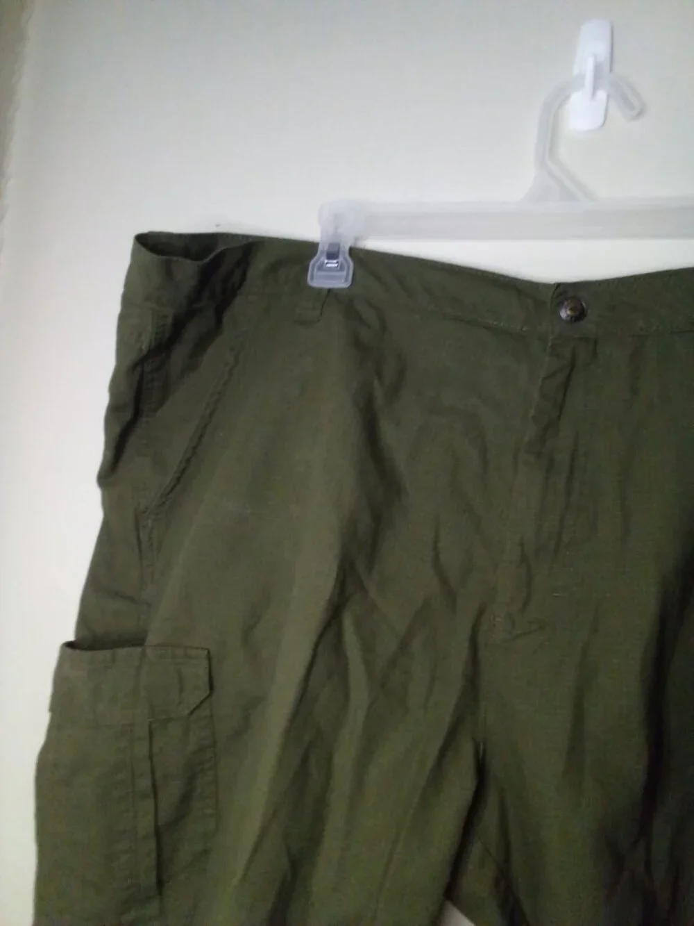 Red Head Cargo Shorts Men 50 Outdoor Hiking Casual Green